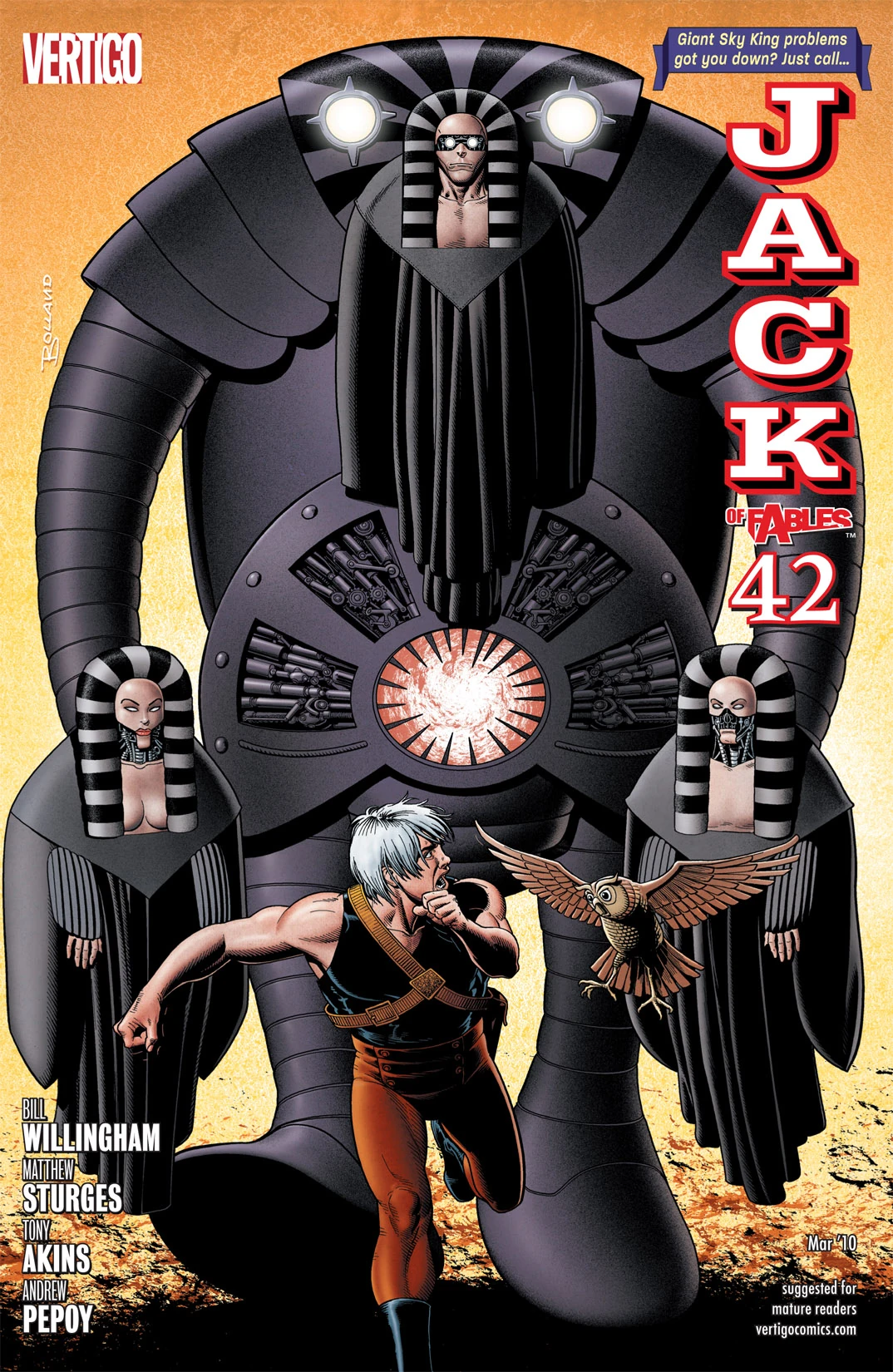 Jack of Fables #42 (DC, 2010 — Cover A) cover